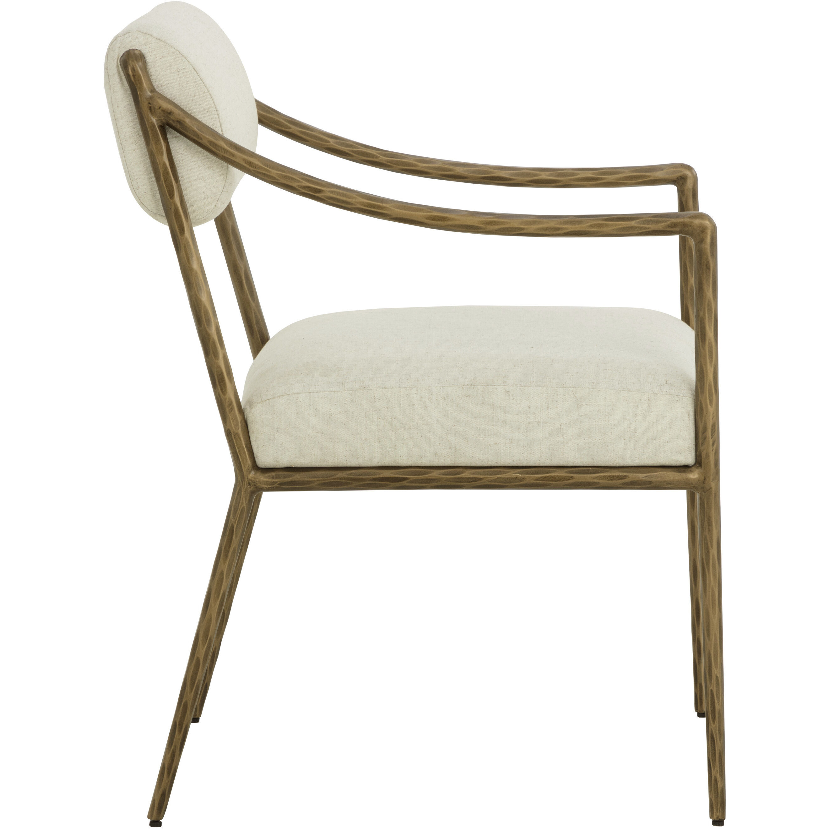 Leticia Geralt Linen Dining Armchair